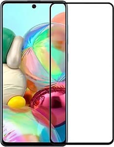 Защитное стекло для телефона Xcover Samsung Galaxy A71 Full Glue Premium Black