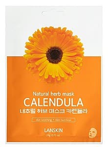 Маска для лица LanSkin Natural Herb Mask Calendula