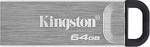 Флеш память USB Kingston DataTraveler Kyson 64GB Silver (DTKN/64GB)