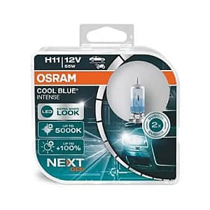 Автомобильная лампа Osram Cool Blue Intense H11 12V 55W 64211CBN-HCB