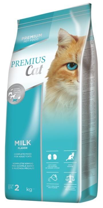 Hrana uscata pentru pisici Fitmin Premius Cat Milk 2 Kg