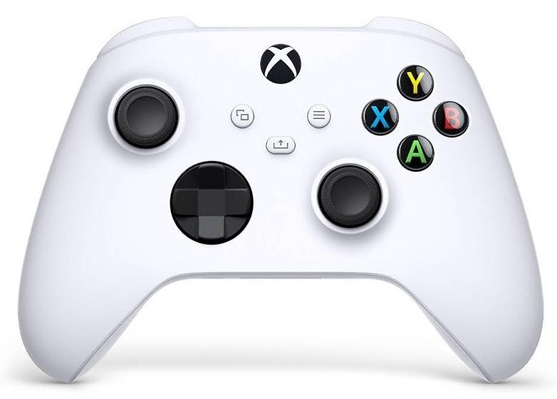 Gamepad Microsoft Controller Wireless Xbox Series White