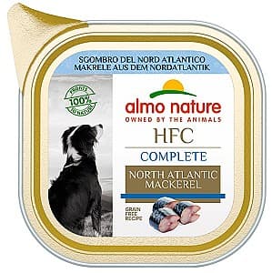 Hrană umedă pentru câini Almo Nature HFC Alu North Atlantic Mackerel 85g