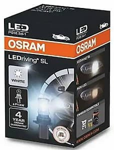 Автомобильная лампа Osram P13W 1.6W Cool White 12V 6000K LEDriving SL