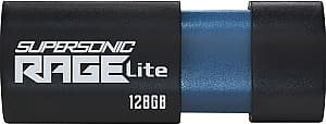 Накопитель USB PATRIOT 128GB Supersonic Rage Lite Black