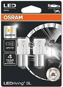 Автомобильная лампа Osram P21W 1.9W Cool White 6000K 12V LEDriving SL