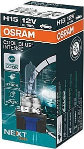 Автомобильная лампа Osram H15 12V 15/55W Cool BLUE INTENSE