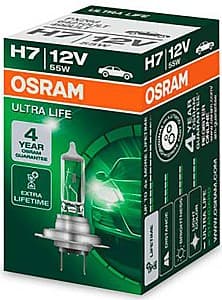Автомобильная лампа Osram H7 12V 55W Ultra LIFE