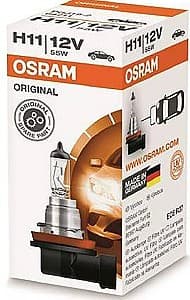 Автомобильная лампа Osram H11 55W 12V Original