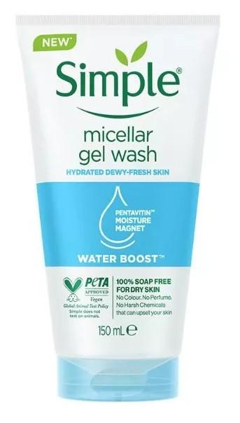 Gel pentru fata Simple Micellar Gel Wash (8710908710773)