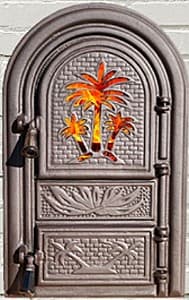 Дверца для печи Bavimetal Palmier