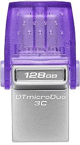 Флеш память USB Kingston 128GB DataTraveler microDuo 3C