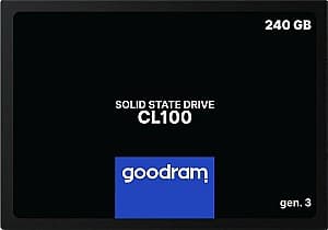 SSD накопитель Goodram 240GB CL100 Gen.3 (SSDPR-CL100-240-G3)