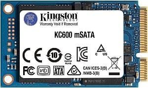 SSD накопитель Kingston KC600 256GB (SKC600MS/256G)