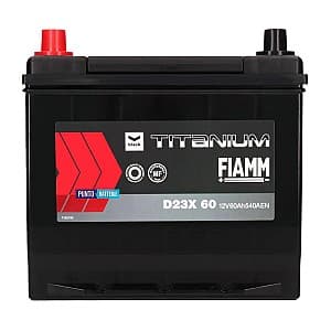 Аккумулятор Fiamm Black Japan D23X 540A 60AH L+ (7905181)