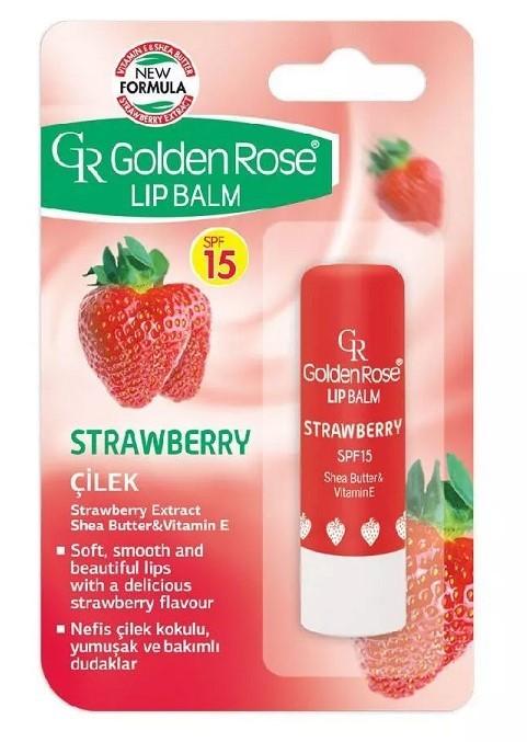 Balsam de buze Golden Rose Strawberry (8691190070069)