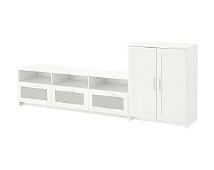 Тумба под телевизор IKEA Brimnes 258x41x95 Белый