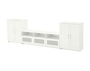 Стенка IKEA Brimnes White 336x41x95 см