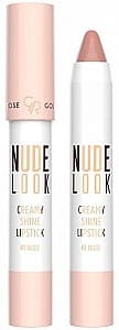 Ruj de buze Golden Rose Nude Look Creamy Shine Lipstick 01 (8691190967321)