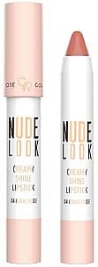 Ruj de buze Golden Rose Nude Look Creamy Shine Lipstick 04 (8691190967352)