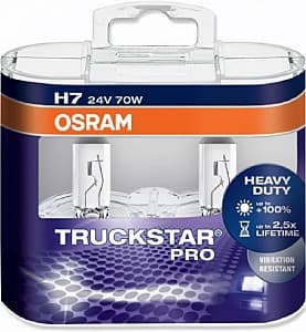 Автомобильная лампа Osram H7 TRUCKSTAR PRO 24V 70W PX26D (64215TSP BOX)