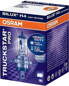 Автомобильная лампа Osram H4 TRUCKSTAR PRO 24V 75/70W P43T
