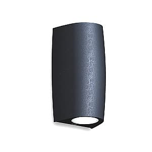 Фасадный светильник Fumagalli MARTA 90 2L Black Frosted GU10 LED 7W 2,7-4-6,5K