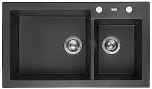 Chiuveta bucatarie Reginox Amsterdam 25 Black Silver