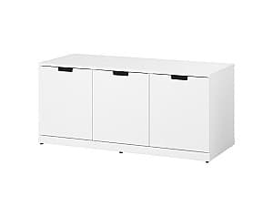 Комод IKEA Nordli 3 ящика 120x54 Белый