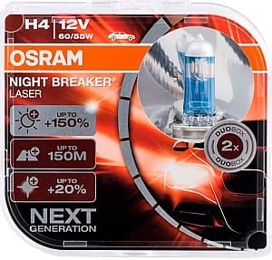 Автомобильная лампа Osram 64193 NL +150% H4 12V 60/55W