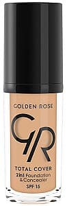 Fond de ten Golden Rose Total Cover 2in1 Foundation & Concealer 04 (8691190963644)