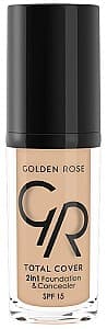 Тональный крем Golden Rose Total Cover 2in1 Foundation & Concealer 05 (8691190963651)