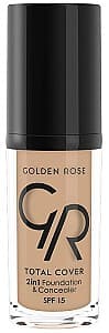 Тональный крем Golden Rose Total Cover 2in1 Foundation & Concealer 06 (8691190963668)