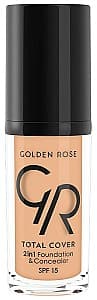 Тональный крем Golden Rose Total Cover 2in1 Foundation & Concealer 07 (8691190963675)