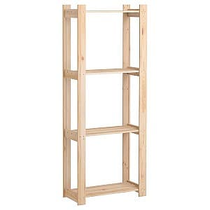 Стеллаж IKEA Albert 64x28x159 Дерево(Бежевый)