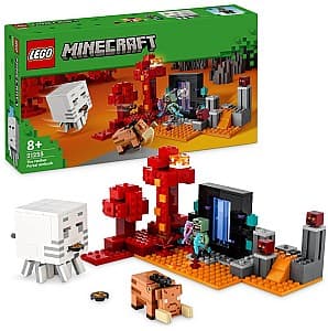 Конструктор LEGO Minecraft The Nether Portal Ambush 21255