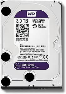 Жесткий диск (HDD) WESTERN DIGITAL WD30PURX 3TB (WD30PURX-FR)