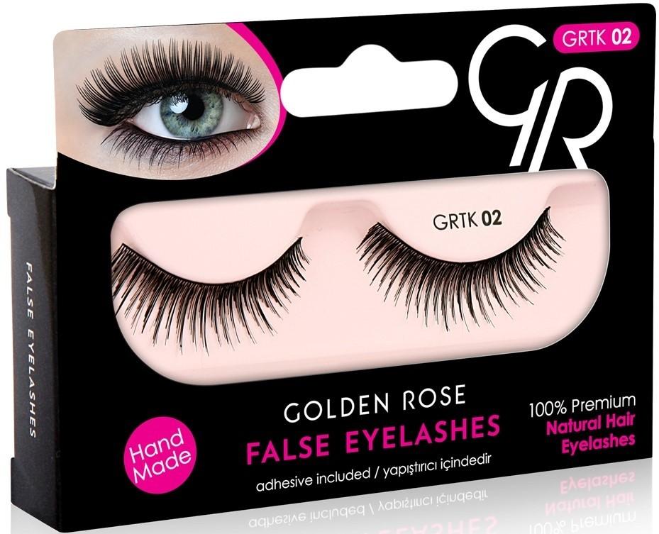 Накладные ресницы Golden Rose False Eyelashes 02 (8691190070373)