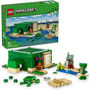 Конструктор LEGO Minecraft The Turtle Beach House 21254