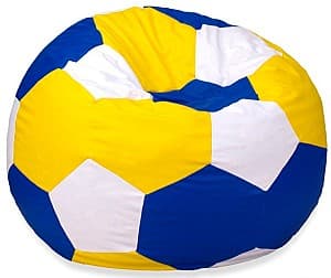 Кресло мешок Beanbag Ares XL Blue Yellow White