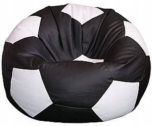 Кресло мешок Beanbag Ares XXL Black White