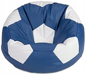 Fotoliu puf Beanbag Ares XXL Blue White