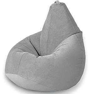 Fotoliu puf Beanbag Standart Pear XXL Light Gray