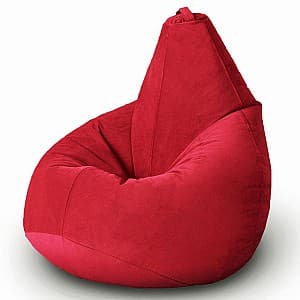 Fotoliu puf Beanbag Standart Pear XXL Red