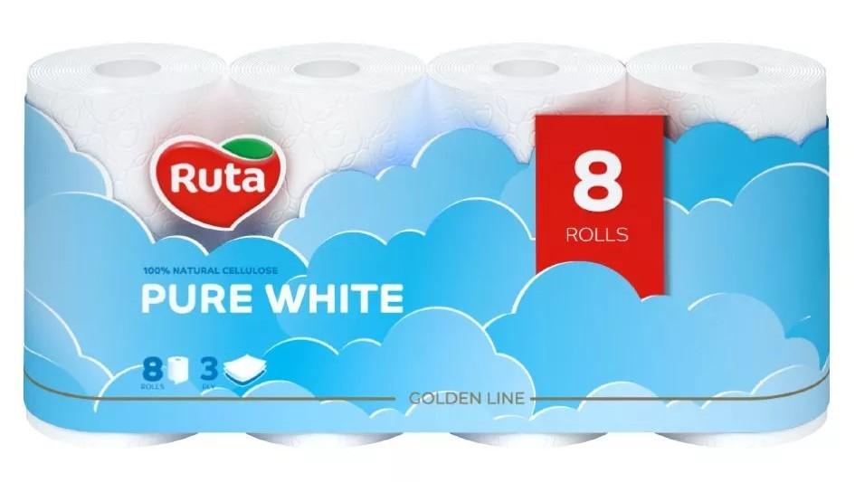 Hartie igienica Ruta Pure White (4820023747555)