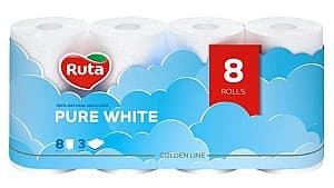 Туалетная бумага Ruta Pure White (4820023747555)