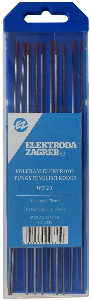 Сварочные электроды EZ WOLFRAM WT20 1.6x175