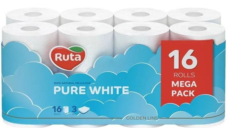 Hartie igienica Ruta Pure White (4820023748538)
