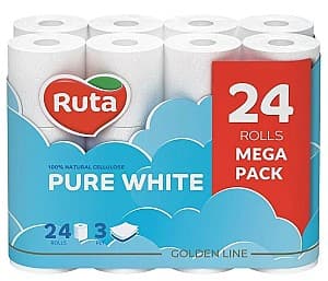 Туалетная бумага Ruta Pure White (4820202892038)