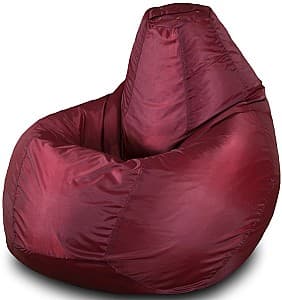 Fotoliu puf Beanbag Pear Oxford 300D L Red